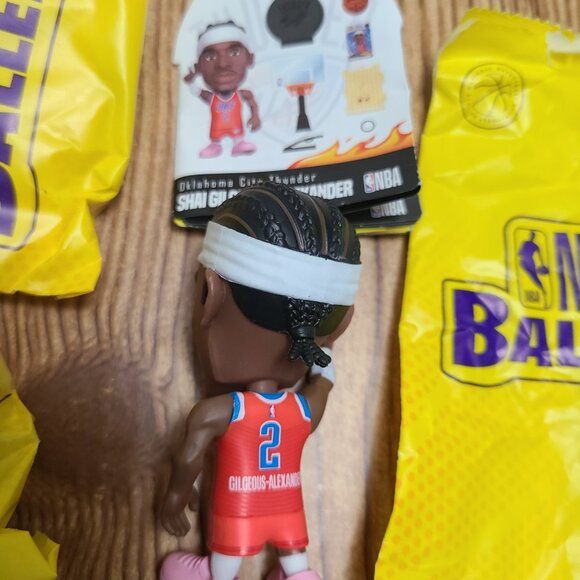 Shai Gilgeous-Alexander NBA Ballers Series 2 RARE figure - Picture 4 of 5
